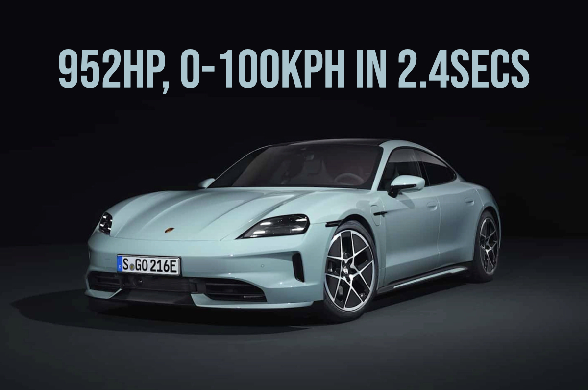 Porsche Taycan India price, facelift revealed, performance, specs and